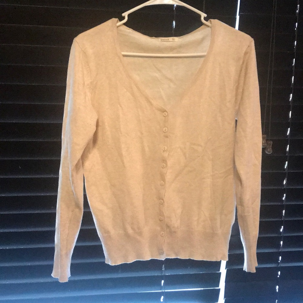 Cream lightweight sweater